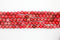 Red Impression Jasper Gemstone Beads, 8mm, Round